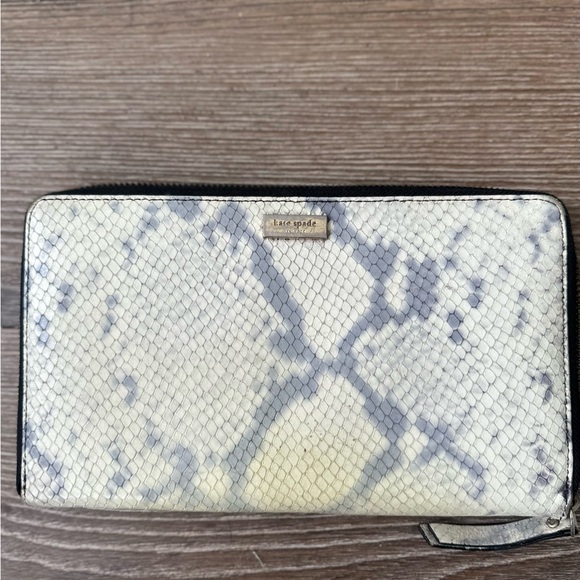 Kate Spade Snakeskin Wallet - Picture 3 of 7